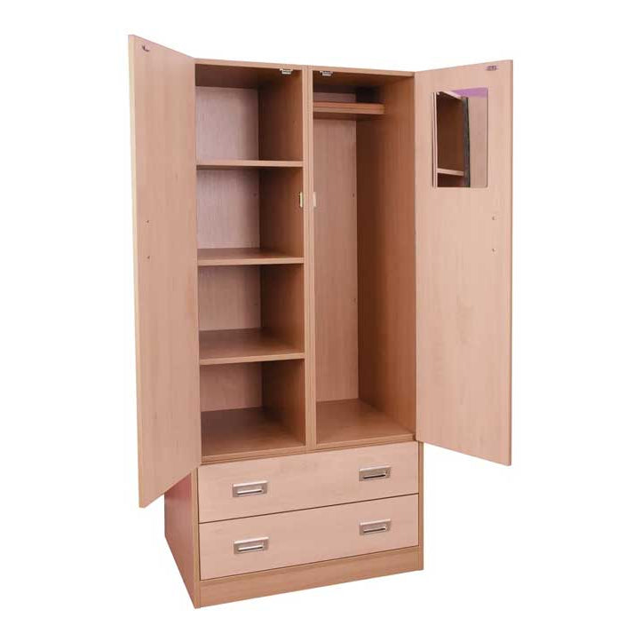 Reinfored (Two Door Two Drawer Wardrobe)