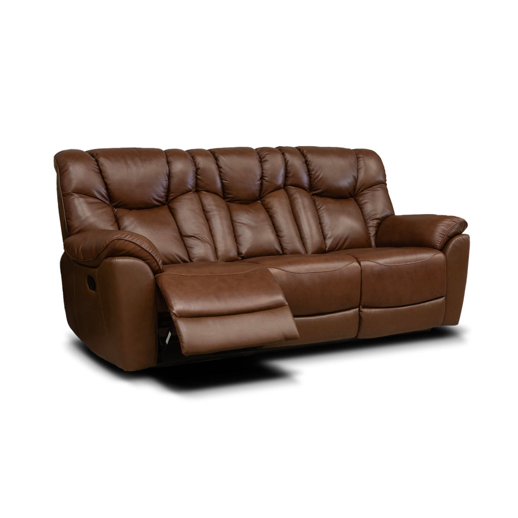 Oscar 3 Seater Leather Couch