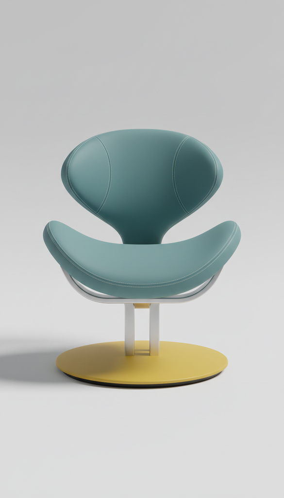 Ergonomic Clinician Stool with Performance Upholstery