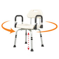 360° Rotating shower chair