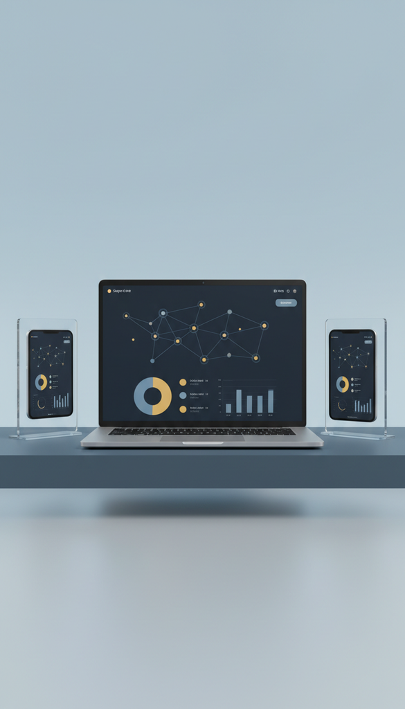 Laptop With Supplier Management View