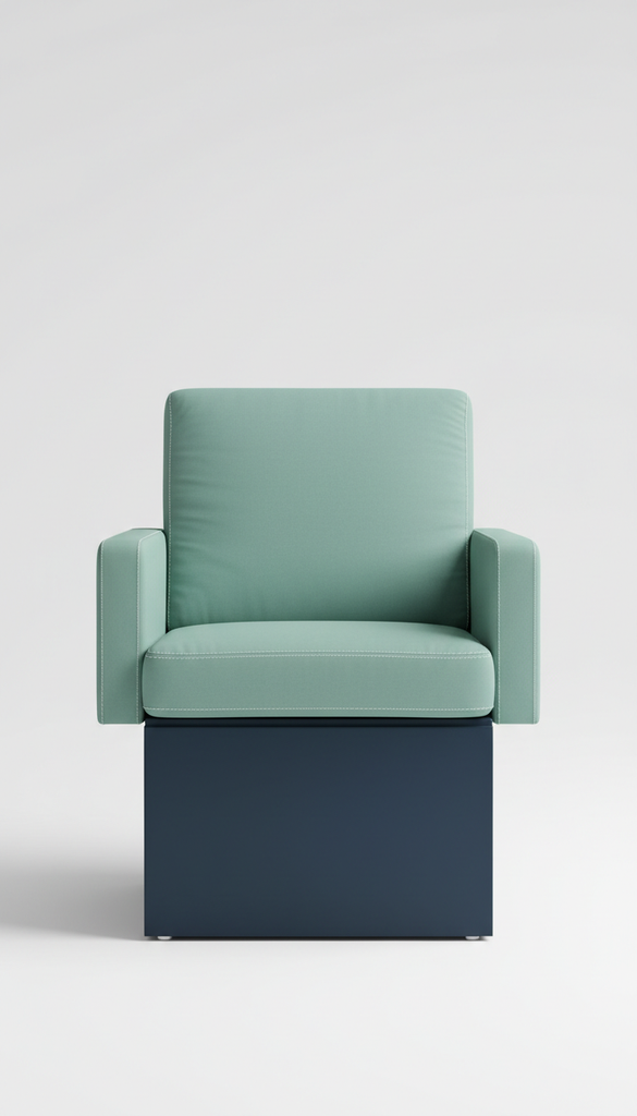 Modular Exam Chair with Antimicrobial Upholstery