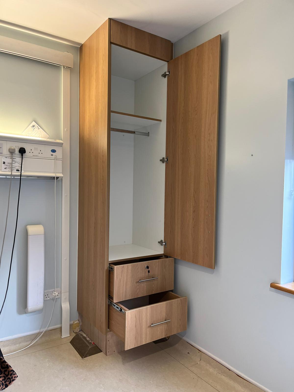 Fitted wardrobes