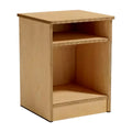 Bedside locker (with shelf)