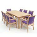 8 Person Dining Table Set | Nursing Home & Healthcare Furniture