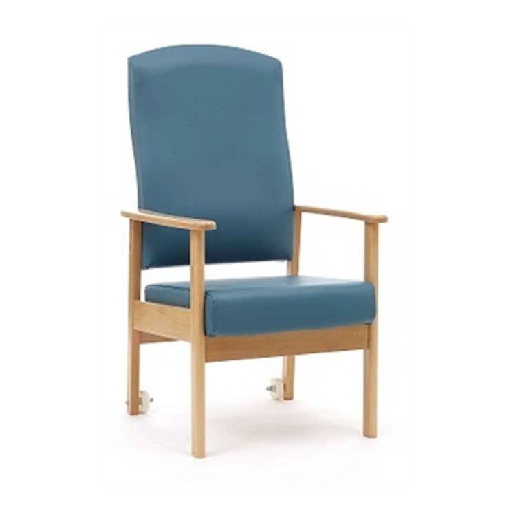 Bronsa High Back With Wheels - J&L Healthcare Furniture