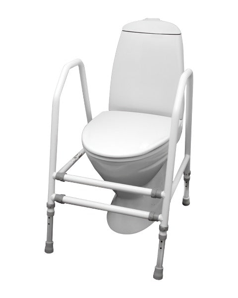 Self-standing support rail (height adjustable)