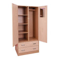Reinfored (Two Door Two Drawer Wardrobe)