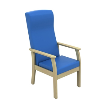 Noire High Back Chair